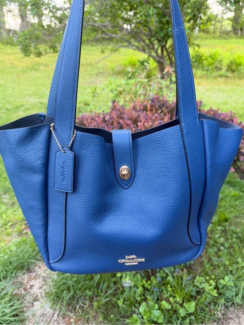 Coach Hadley Turnlock Tote Bag NWT